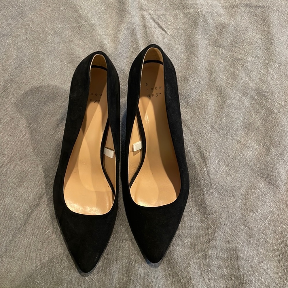 Black Suede Heels